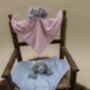 Embroidered Baby Blue Elephant Comforter, thumbnail 4 of 10