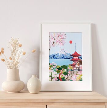 Mount Fuji, Japan Travel Art Print, 3 of 7