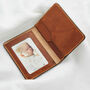 Personalised Leather Card Wallet With Photo Insert, thumbnail 5 of 7