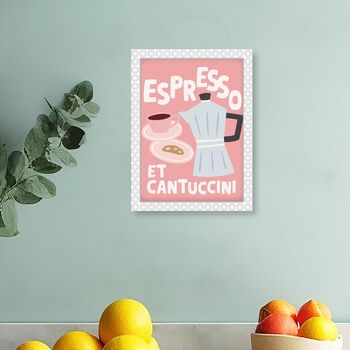 Espresso And Cantuccini Framed Print, 6 of 6