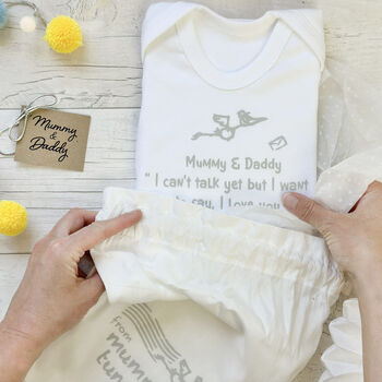Surprise Message From The Bump, Pregnancy Gift, Expecting Parents, 7 of 11