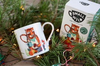 Merry Tiger Children's Tea With Mug, 6 of 8