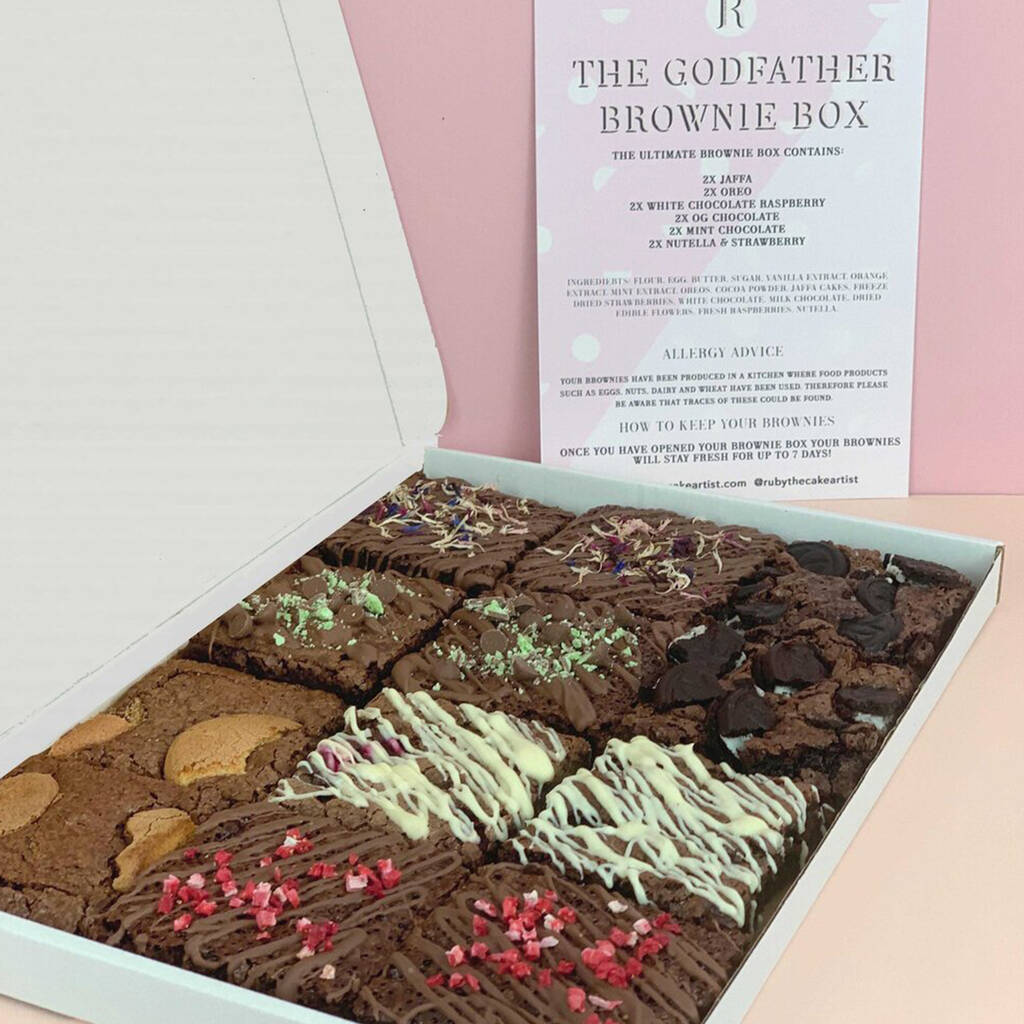 The Godfather Mixed Letterbox Brownie Box, 1 of 2
