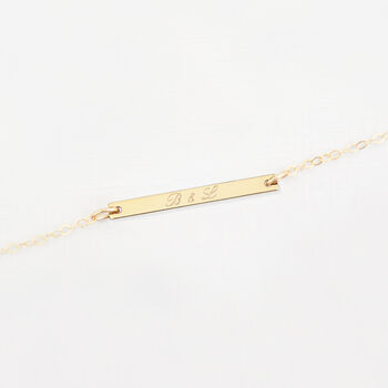 Personalised Bar 'Love' Necklace, 2 of 10