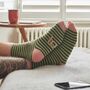 Soft Lambswool Ankle Socks For Men : Patterns, thumbnail 6 of 11