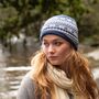 Alpaca Fair Isle Beanie, thumbnail 7 of 8