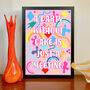 No Party Without Cake Graphic Art Print, thumbnail 3 of 4