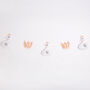 Swan Garland Felt Craft Kit, thumbnail 3 of 7