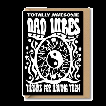 Cool Psychedelic Father’s Day Card For Dad, 2 of 4