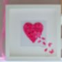 Wedding Butterfly Heart Picture. Your Wedding Colours, thumbnail 12 of 12