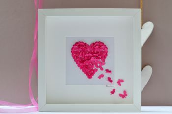 Wedding Butterfly Heart Picture. Your Wedding Colours, 12 of 12