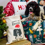 Personalised Santa Dog Christmas Present Sack, thumbnail 11 of 12