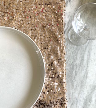 Celebration Sequin Table Runner, 5 of 11