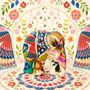 Helena 10cm Limited Hand Decorated Elephant Statue, thumbnail 1 of 10