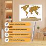 Scratch Off World Map Travel Gifts, thumbnail 4 of 12