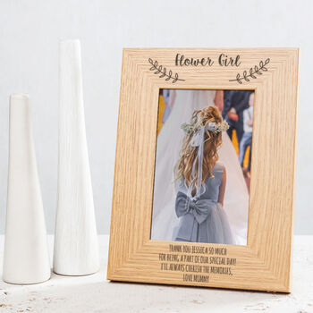 Personalised Bridesmaid Thank You Photo Frame, 7 of 9