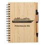 Travel Themed Engraved Notebook And Pen Set, thumbnail 6 of 8