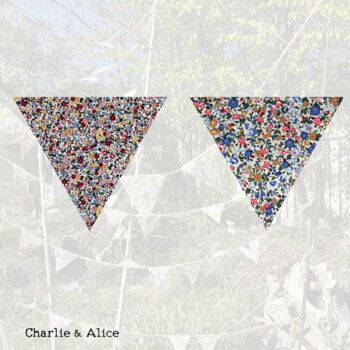 Handmade Floral Fabric Bunting, 7 of 11