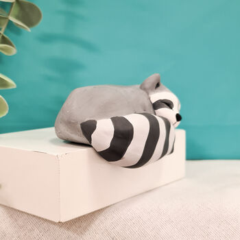 Sleeping Shelf Raccoon Grey, 4 of 9