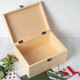 Personalised Christening Keepsake Box | Memory Chest, thumbnail 6 of 6