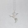 Sterling Silver Unicorn Necklace, Teenage Girl Christmas Gift, thumbnail 3 of 4