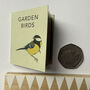 Tiny Book Of Garden Birds Handmade Mini Nature Book, thumbnail 7 of 10
