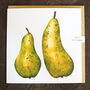 Pears Greetings Card, thumbnail 5 of 5