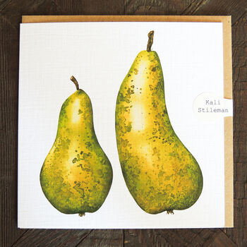 Pears Greetings Card, 5 of 5