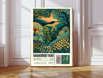 Strand Clothing Poster Da Parete Giapponese Ukiyo-e Senzaki