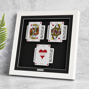 The Perfect Match Personalised King And Queen Gift Frame, 6 of 12
