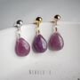 Ruby Stud Earrings, thumbnail 6 of 12