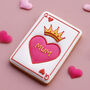 Biscuiteers Hand Iced Queen Of Mum Letterbox Biscuit, thumbnail 2 of 2
