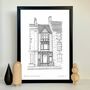 Personalised House Portrait Line Drawings, thumbnail 5 of 10