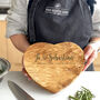 Personalised Heart Shaped Cheese Serving Board, thumbnail 6 of 9