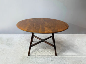 Ercol 1950’s Drop Leaf Table Low Height, 4 of 12