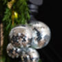 Mirror Disco Ball Hanging Decor 5cm/10cm/15cm/20cm/30cm/Silver, thumbnail 1 of 12