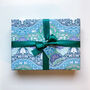 Elk And Swan Forest Gift Wrap, thumbnail 6 of 8