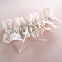 Sophia Luxury Lace Wedding Garter, thumbnail 9 of 11