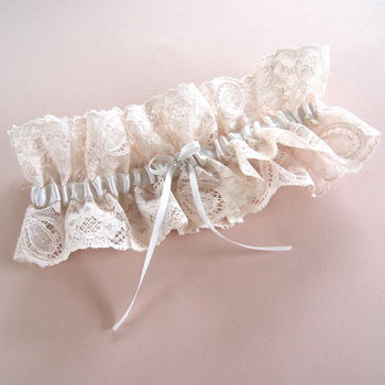 Sophia Luxury Lace Wedding Garter, 9 of 11