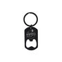 Black Bottle Opener Keyring 'It’s All Downhill From Here' | Key Accessory | Gift For Dad | Fathers Day | Skiing, thumbnail 3 of 3