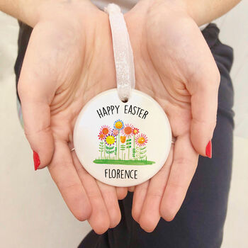 Personalised Easter Ceramic Decoration, 3 of 12
