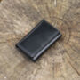 Personalised Luxury Black Leather Key Holder Wallet Gift Boxed, thumbnail 3 of 7