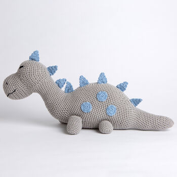 Savvi The Dinosaur Amigurumi Easy Crochet Kit, 3 of 11
