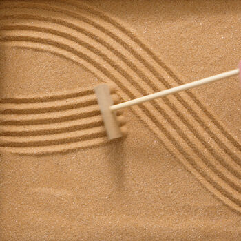 Handcrafted Bamboo Zen Garden Rakes And Tools + Giftbox, 5 of 7