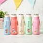 Personalised Kids Animal Water Bottle Gift, thumbnail 4 of 6