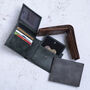 Personalised Rfid Protected Handmade Leather Wallet, thumbnail 8 of 9