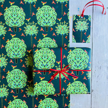 Tropical Garden Wrapping Paper, 5 of 6