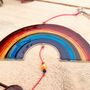 Rainbow And Heart Stained Glass Effect Sun Catcher, thumbnail 6 of 10