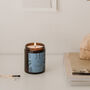 White Sage And Lavender Soy Wax Candle, thumbnail 1 of 4