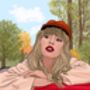 Taylor Swift Print | Taylor Swift Red Era Art, thumbnail 2 of 2
